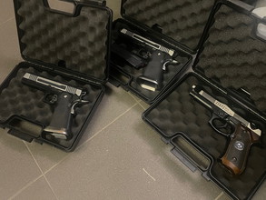 Image pour Airsoft collection - Novritsch SSG24 , CZ75 P-07 , SSX23 , ICS Airsoft M4 , AW Custom HICAPA, Tokyo Marui Beretta M9 and more..!