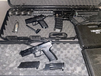 Bild 2 für Airsoft collection - Novritsch SSG24 , CZ75 P-07 , SSX23 , ICS Airsoft M4 , AW Custom HICAPA, Tokyo Marui Beretta M9 and more..!