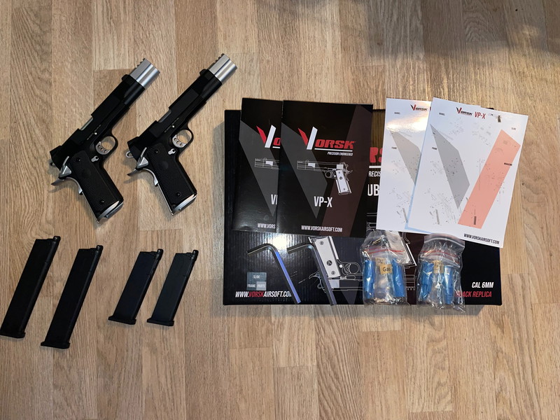 Imagen 1 de Vorsk VP-X 1911 Vollmetall GBB Twin Pack Edition