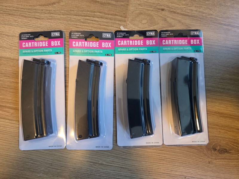 Image 1 for 4x cyma short mp5 mag nieuw