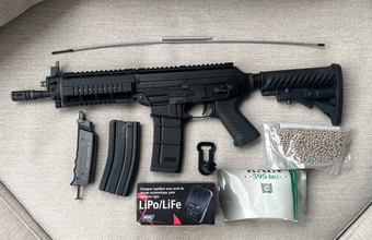 Image for HK416 D AEG airsoft replica + accessoires + draagtas