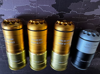 Afbeelding 3 van 4x BB grenade/shell