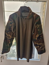 Afbeelding van Camouflage shirt woodland XS