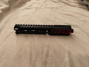 Image for CTM TAC AAP-01 CNC UPPER FUKU 2 the cutout version in black and red