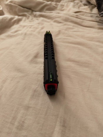 Image 3 for CTM TAC AAP-01 CNC UPPER FUKU 2 the cutout version in black and red