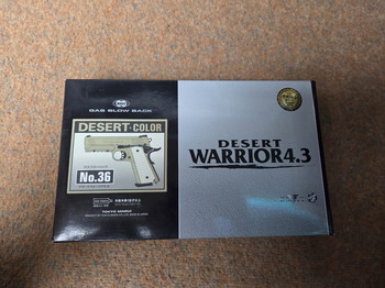 Image 4 pour Nieuwe Tokyo Marui 1911 Desert warrior 4.3 GBB