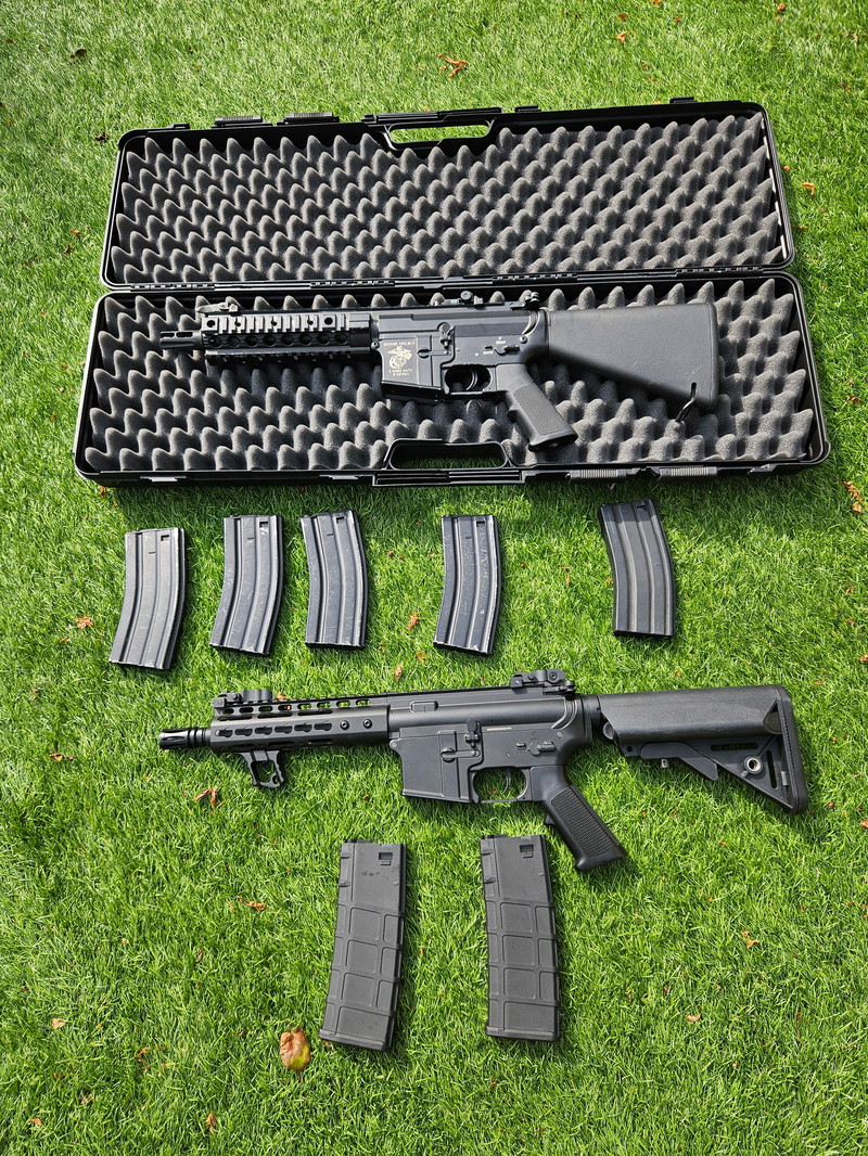 Image 1 pour 2x m4 incl de mags en case