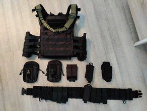 Image for Vest belt en pouches in zwart