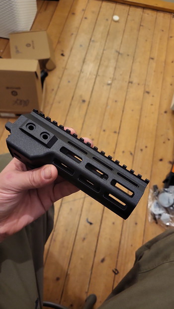 Image 4 for 3D printed handguard with outbarrel printed inside of it