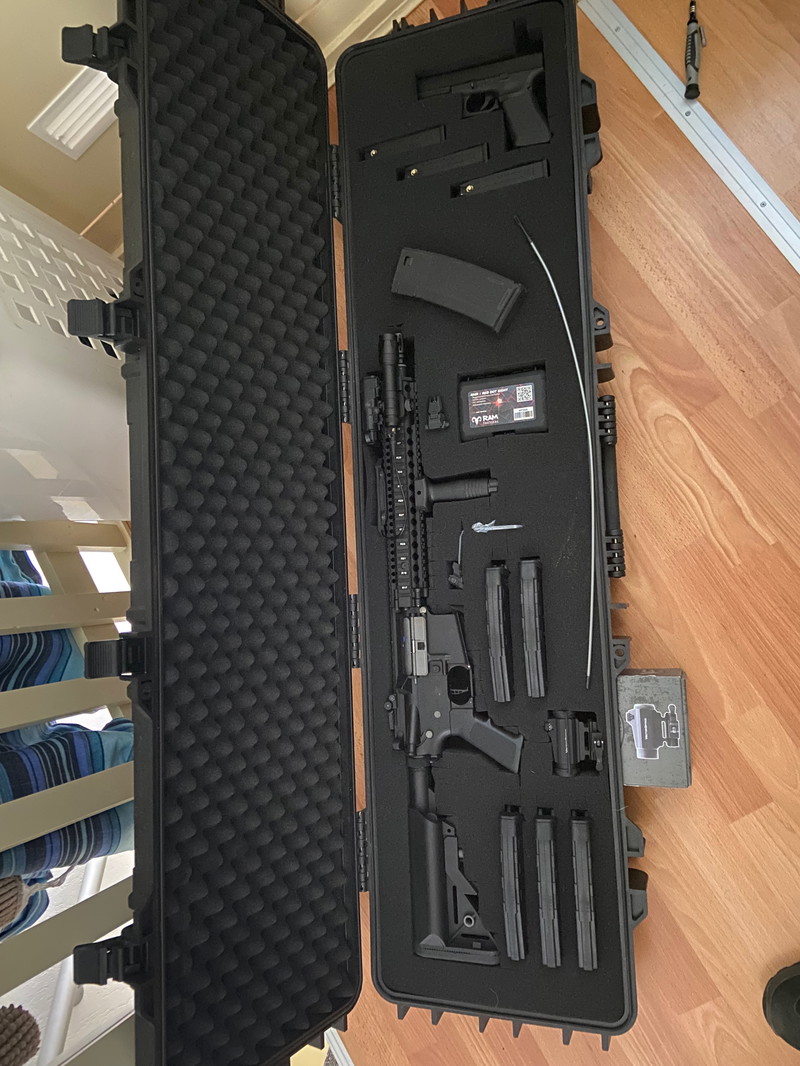 Afbeelding 1 van Full airsoft set