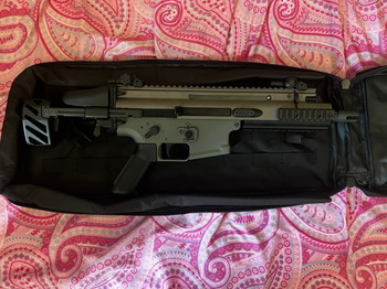 Image 2 for Réplique Airsoft EBBR BOLT FN SCAR-SC BRSS Grise blowback CQB - Quasi-neuve