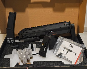 Afbeelding van VFC MP7 met 1 werkende magazijn + Airtac HPA set met 6 shotgun shells