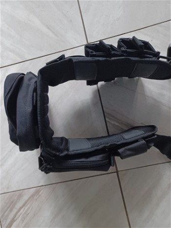 Image 3 pour Tactical belt met pouches zwart