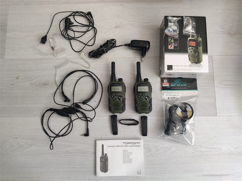 Image 1 pour 2x Topcom Twintalker 9500 airsoft edition