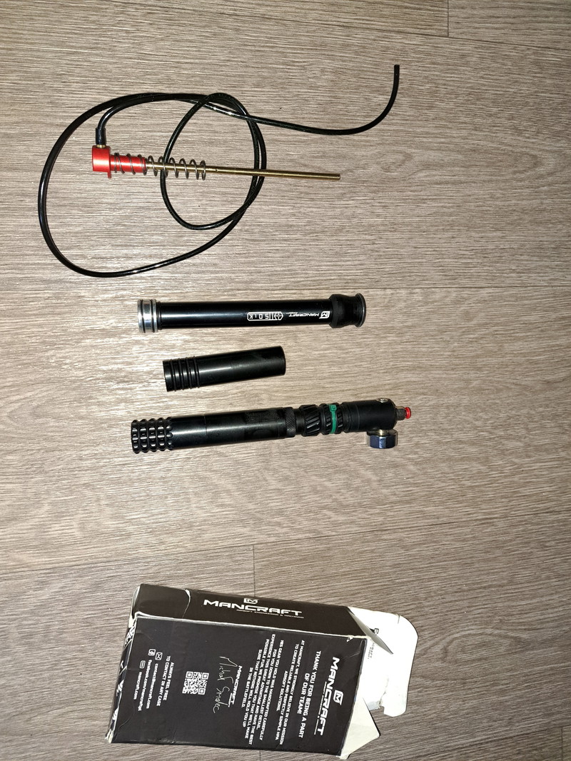 Image 1 for srs mancraft hpa engine en c02 setup