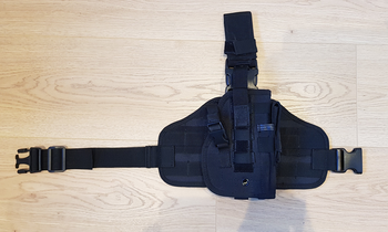 Afbeelding 2 van Drop leg pistol holster universeel