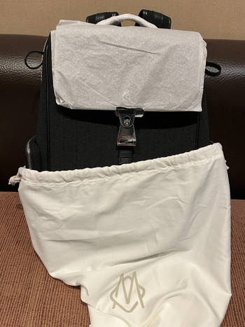 Bild 2 für Rimowa Never Still Canvas Leder Schwarz Klapp Rucksack Größe L