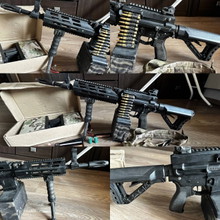 Image for G&G CM16 LMG Stealth Custom Tuning Retro Arms