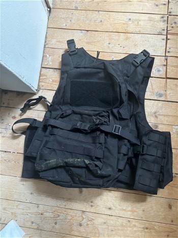 Image 2 pour Zwart vest met pouches