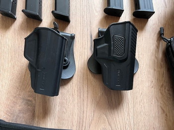 Image 3 for Te koop wegens beëindiging hobby - 1x Umarex Glock 17 Gen 5 en 1x Umarex Walter PPQ GBB met accessoires