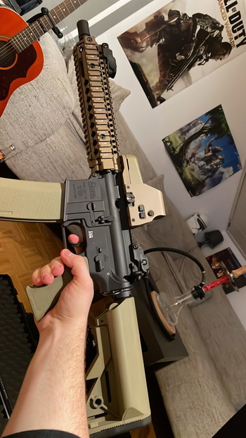 Afbeelding 2 van SA-E19 Edge Daniel Defense MK18 (S)AEG, Chaos Bronze