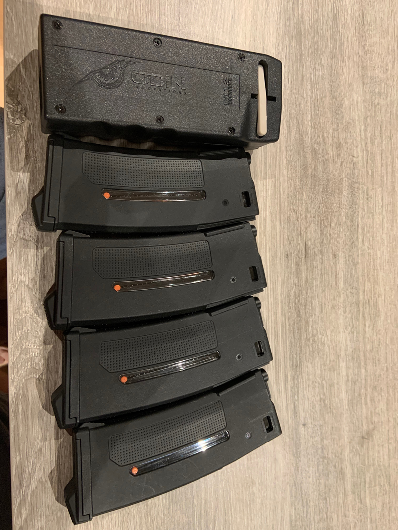 Image 1 for 4 epm1 250/rnd pts mags + odin sidewinder