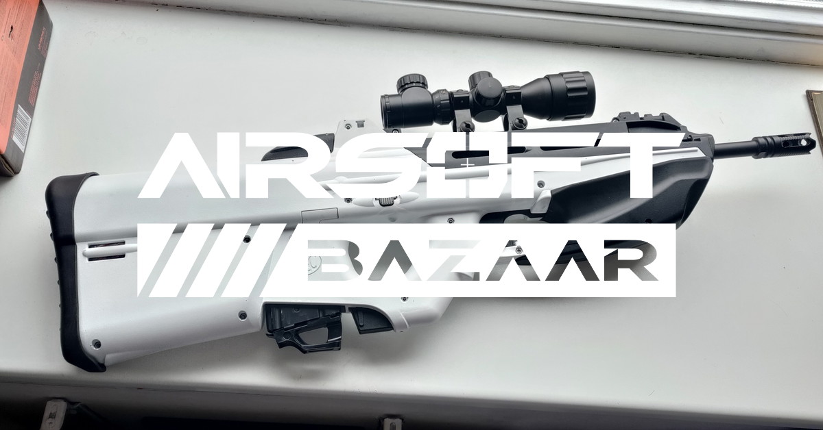 G&G F2000 DMR Alpine white - Airsoft Bazaar