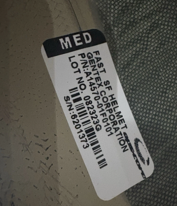 Imagen 4 de Ops Core Sf Gentex Ballistischer Helm In Multicam