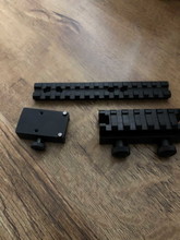 Image for Verschillende mounts voor glock en voor m4 achtingen replica’s.