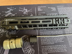 Image for Z-Parts MK4 10 inch handguard voor Tokyo Marui MWS