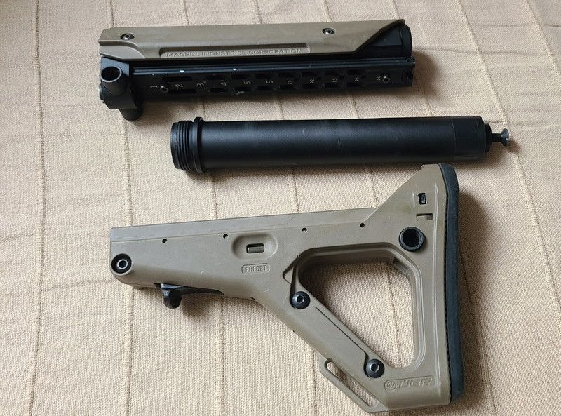 Imagen 1 de magbull stock UBR collapsible for GBB M4 MK18