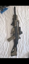 Image for Replica Airsoft G36 / G33 AAR Compact SFS (ICS) (sand) met red/green dot en demper