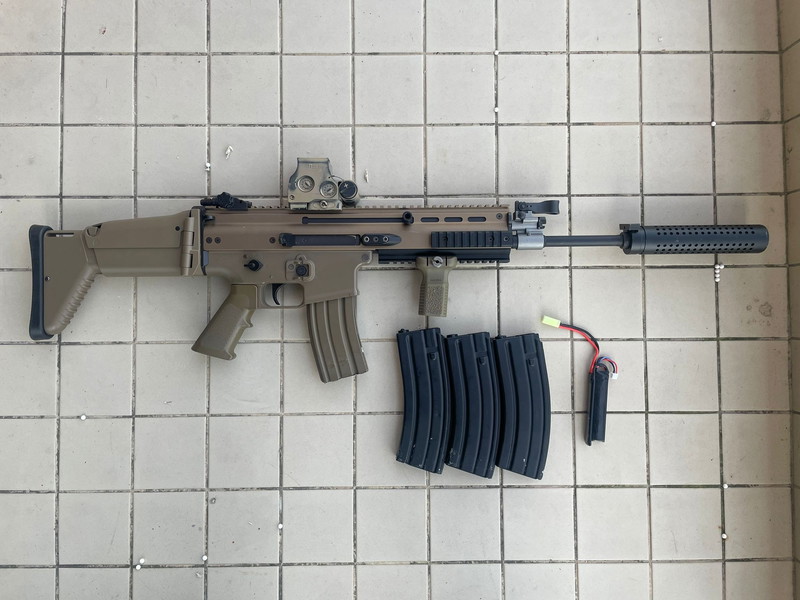 Image 1 for Tokyo Marui NEXT-GEN SCAR-L MK.16 MOD 0 (NGRS) + extras