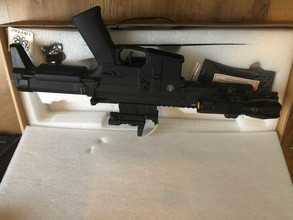 Image for Krytac mk2 pdw zwart incl red dot en lamp.