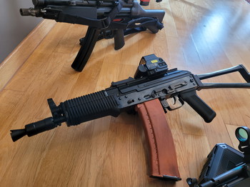 Bild 5 für WE AKS-74UN GBBR + 5Mags + Steel Triggergroup