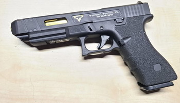 Afbeelding 2 van Glock G34  JW3 Combat Master Airsoft TTi Clone GBB Metall  Slide tuned