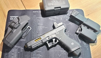 Afbeelding 4 van Glock G34  JW3 Combat Master Airsoft TTi Clone GBB Metall  Slide tuned