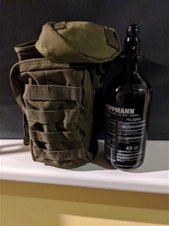Image 2 for HPA  Tank Pouch TAN / Black