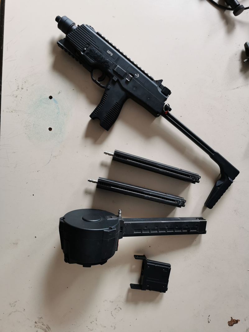 Afbeelding 1 van Mp9 met hpa drummag