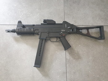 Bild 5 für Umarex H&K ump .45 met 2 mags en batterij