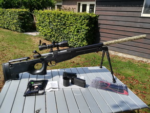 Image for L96 sniper met 2 magazijnen nieuwe vizier en nieuwe metalen bipod