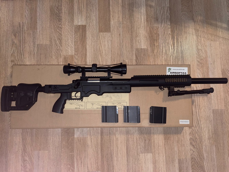 Image 1 for Well MB4410D MSR Spring Sniper + 2 Magazine