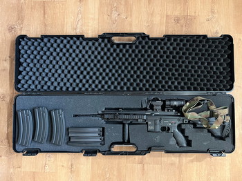 Afbeelding 4 van Tokio Marui HK416D in zeer goede staat + accessoires