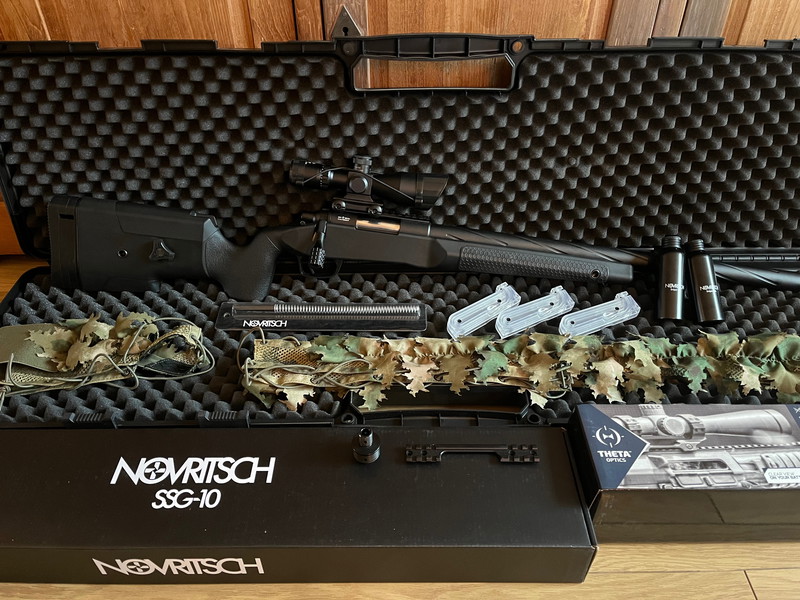 Afbeelding 1 van Novritsch SSG10A2 + optic en accessories