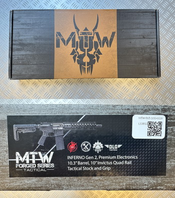 Afbeelding 4 van Wolverine Forged 10 inch INFERNO Gen 2 MTW HPA Complete HPA Set met veel extra en HPA vulstation