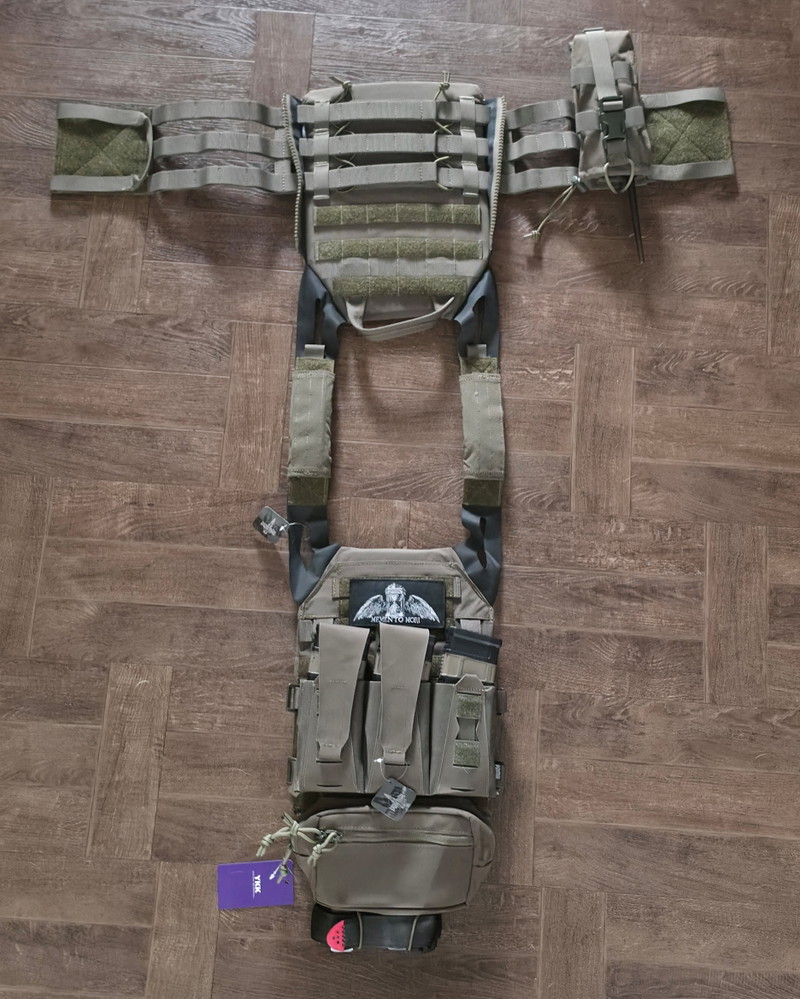 Image 1 for JPC 2.0 Ranger Green Plate Carrier Setup (repro)