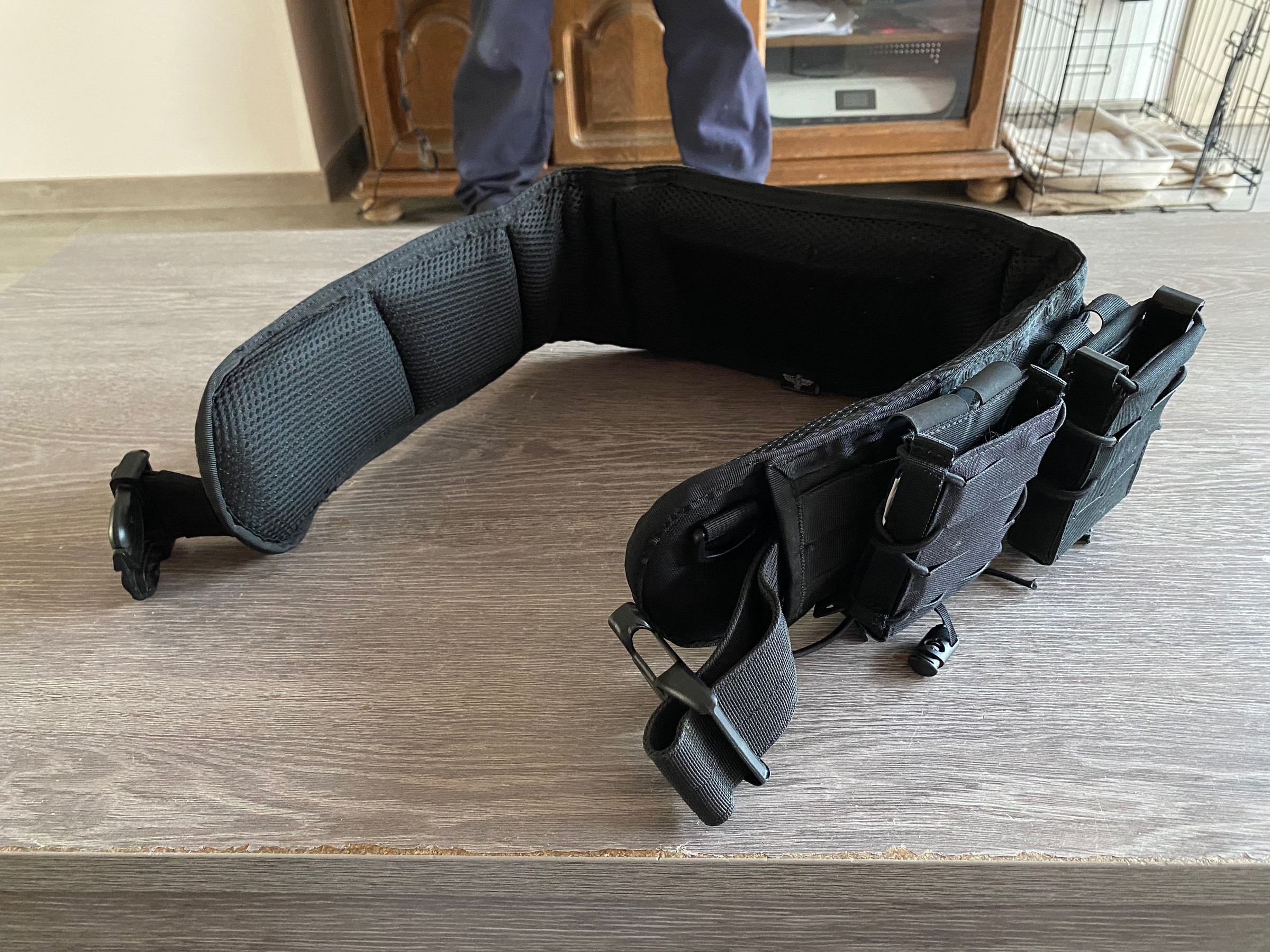 Tactical belt met 2 mag pouches Airsoft Bazaar