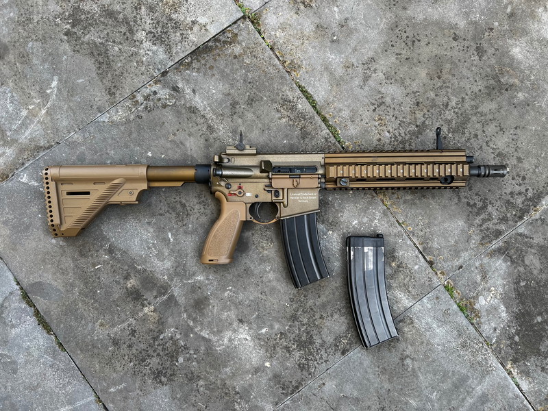 Afbeelding 1 van UMAREX/VFC HK416a5 GBB met extra magazijn