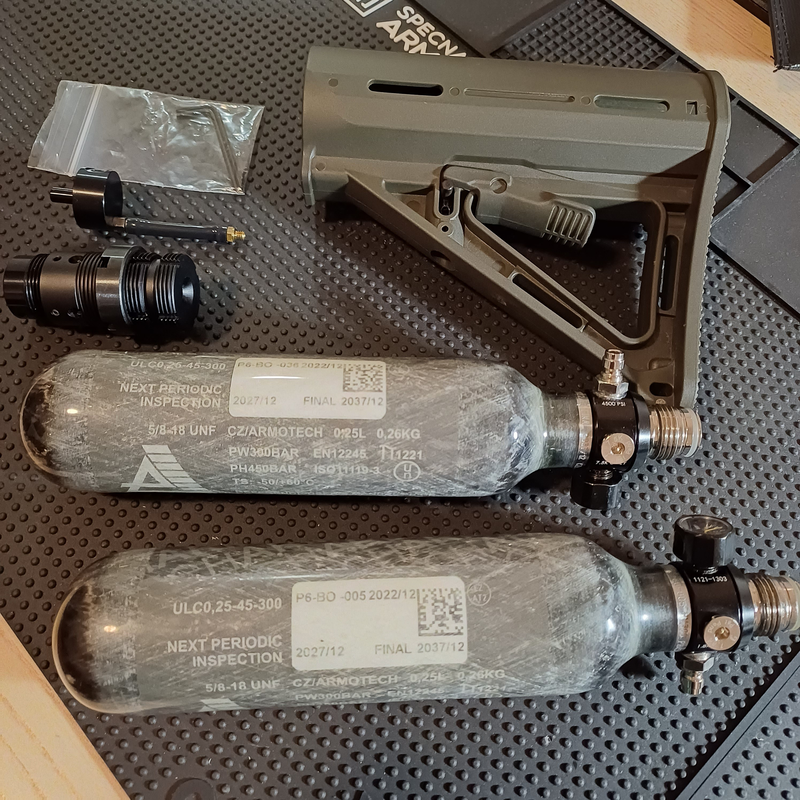 Afbeelding 1 van MTW Wraith X HPA Airstock Set