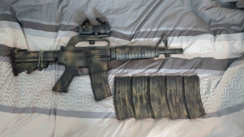 Imagen 1 de Double Bell M607 CAR-15 build with Cyma Platinum Gearbox internals